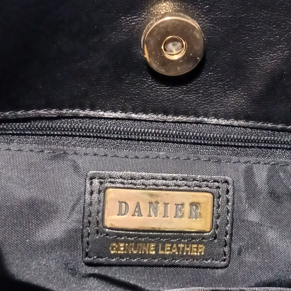 DANIER Fringe Leather Satchel Bag - Picture 9 of 12